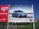 billboard z fólie